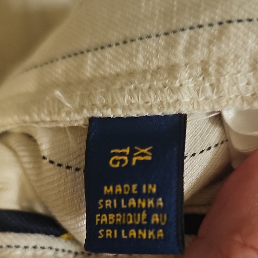 Polo Ralph Lauren Men's Beige Striped Chinos - Picture 3 of 4